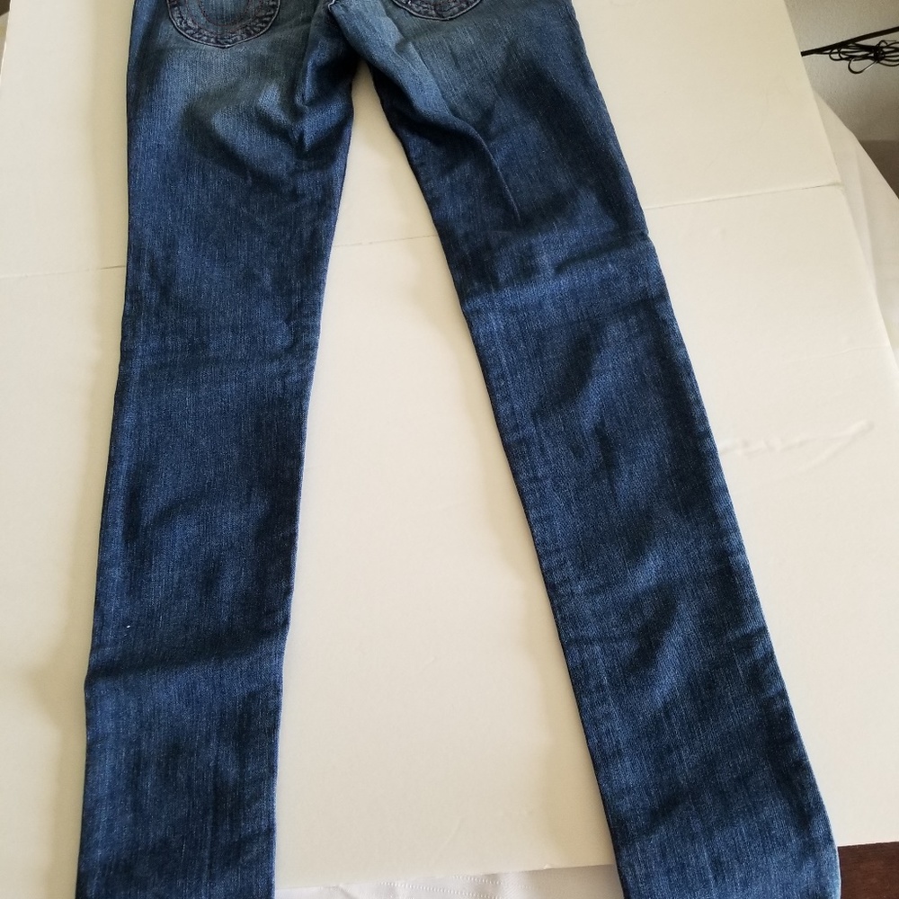 True Religion Jeans, Size 27 tall, Skinny - Picture 4 of 7
